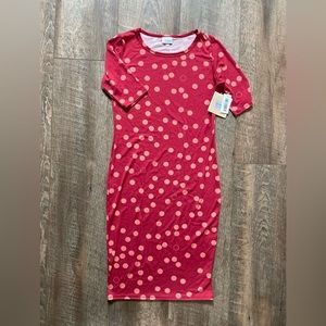 LuLaroe Julia Red Dress